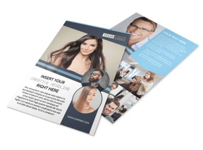 Smartstyle Hair Salon Flyer Template preview