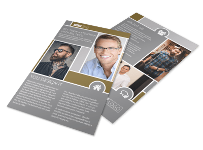 Barber Shop Flyers Template Preview