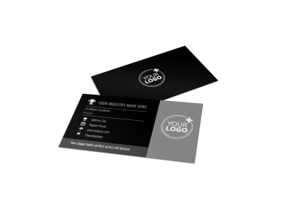 Modeling Agency Business Card Template