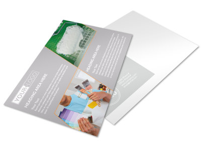Home Drywall & Painting Postcard Template preview