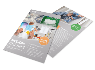 Painting Flyers Template Preview