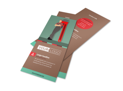 Dependable Plumbing Flyer Template preview
