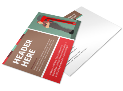Dependable Plumbing Postcard Template preview