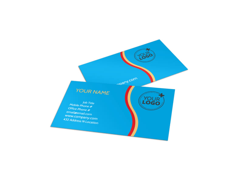 Child Development Program Business Card Template