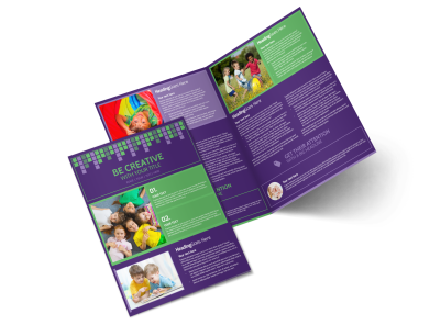 Child Care Brochures Template Preview