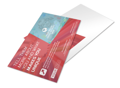 Preschool Postcards Template Preview