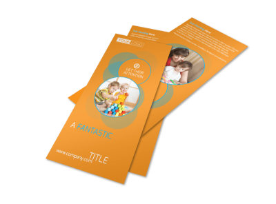 Head Start Child Development Flyer Template preview