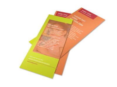 Preschool Childcare Program Flyer Template preview