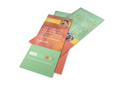 Good Times Daycare Flyer Template preview