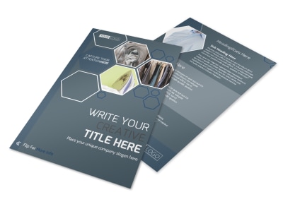 Local Dry Cleaners Flyer Template preview