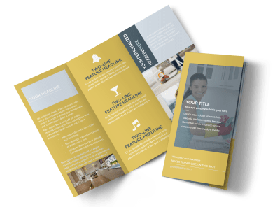 Cleaning Brochures Template Preview