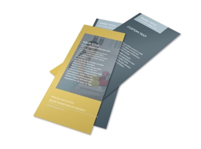 Apartment & Office Cleaners Flyer Template preview
