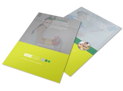 Bright Shine Cleaners Flyer Template preview
