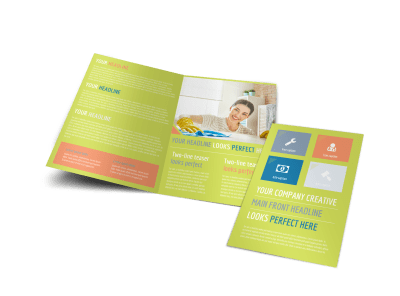 Cleaning Brochures Template Preview