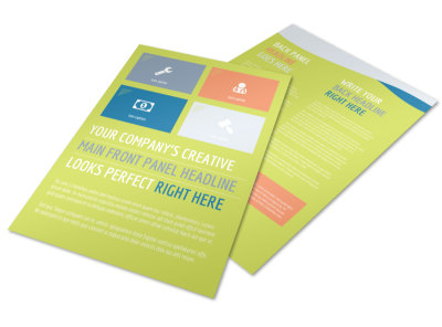 Completely Clean Flyer Template preview