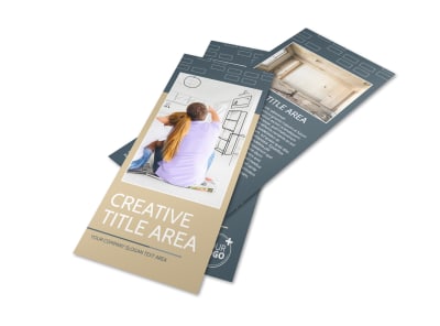 Construction & Remodeling Company Flyer Template preview