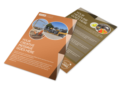 Construction Flyers Template Preview