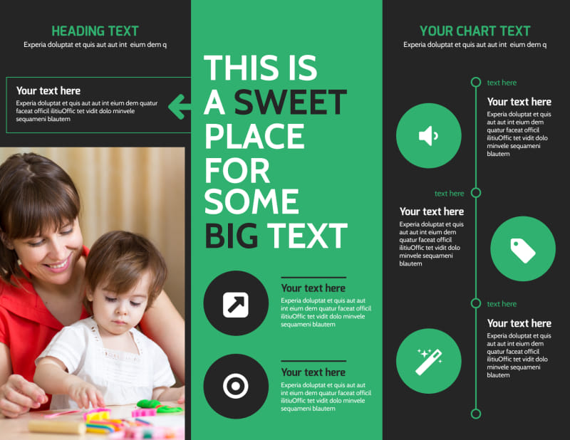 Child Development Center Brochure Template