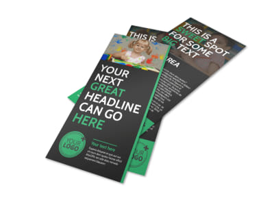 Child Development Center Flyer Template preview