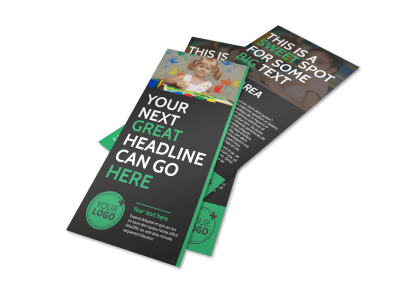 Child Care Flyers Template Preview