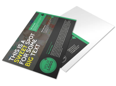 Child Development Center Postcard Template preview