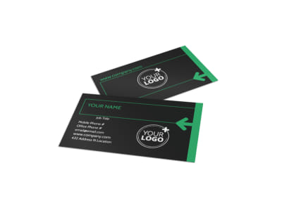 Child Development Center Business Card Template preview
