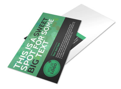 Child Development Center Postcard Template preview