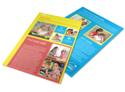 Bright Futures Learning Center Flyer Template preview