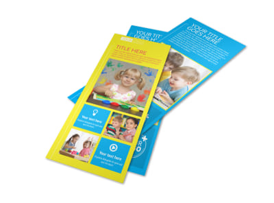 Bright Futures Learning Center Flyer Template preview