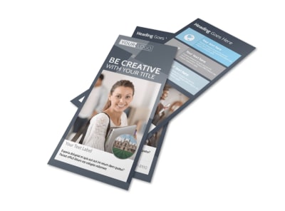 Private College Flyer Template preview