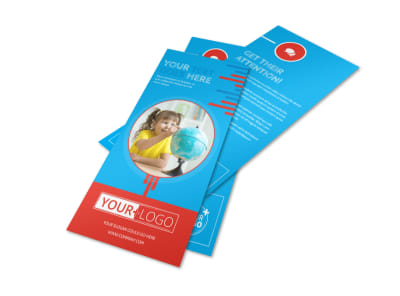 Child Learning Center Program Flyer Template preview