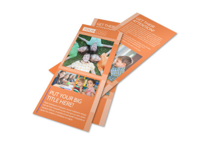 Child Learning Center Flyer Template preview