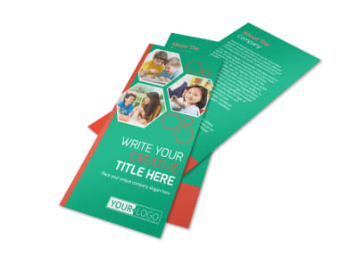 Child Learning Facility Flyer Template preview