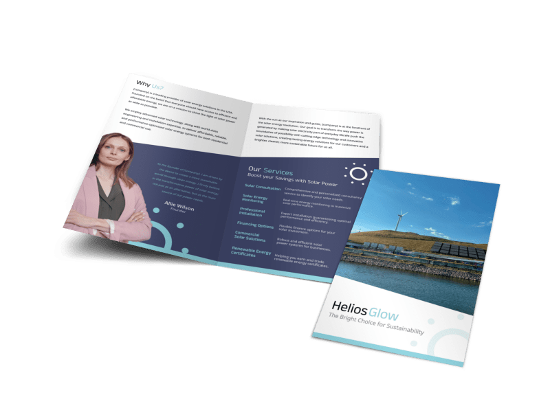 Renewable Energy Brochure Template Preview 1