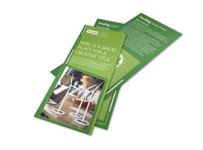 Energy Conservation Service Flyer Template preview