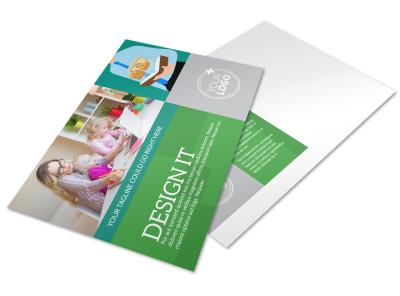 Personal Finance Consulting Postcard Template preview