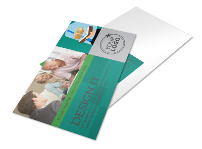 Personal Finance Consulting Postcard Template preview