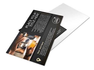 Hand Crafted Beer Postcard Template preview
