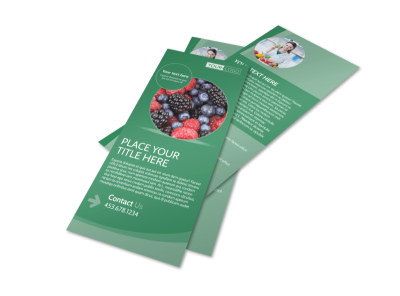 Total Nutrition Professionals Flyer Template preview