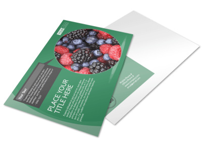Total Nutrition Professionals Postcard Template preview
