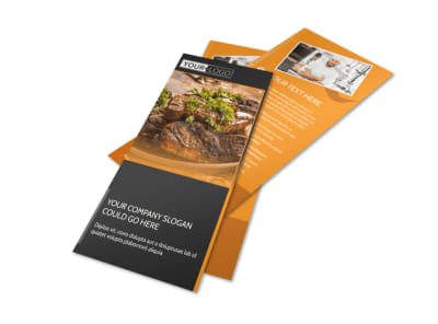 Local Steakhouse Flyer Template preview