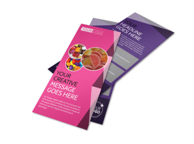 Candy Land Flyer Template preview