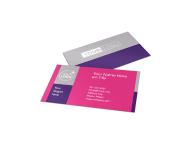 Candy Land Business Card Template preview