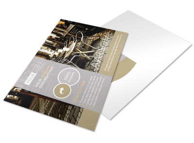 Italian Bistro Postcard Template preview