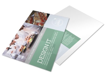 Special Event Caterers Postcard Template preview
