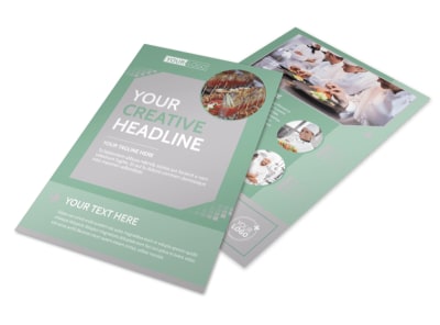 Special Event Caterers Flyer Template preview