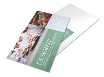 Special Event Caterers Postcard Template preview