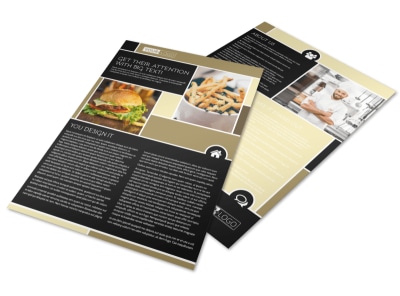 Great Burger Flyer Template preview