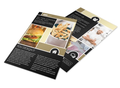 Great Burger Flyer Template preview