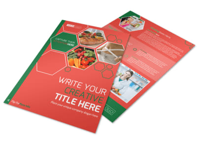 Nutrition Experts Flyer Template preview